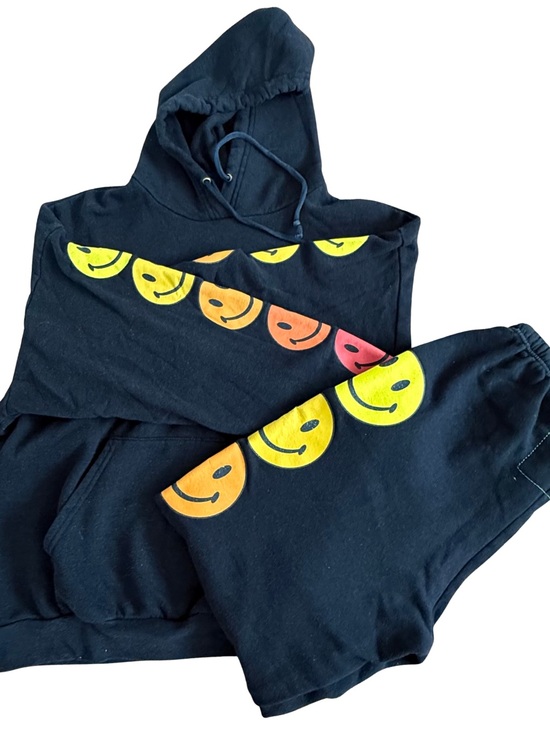 Aviator Nation Other - Aviator Nation Black Smiley Hoodie – Size Small – Very Good Con